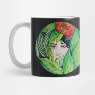 Nature around her Mug